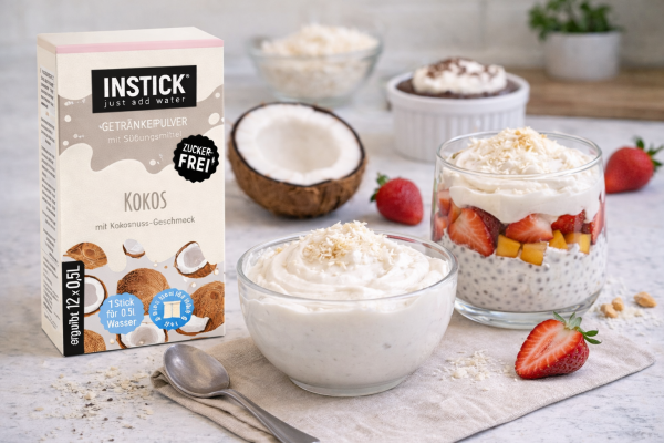 קרם קוקוס לקינוחים ללא סוכר