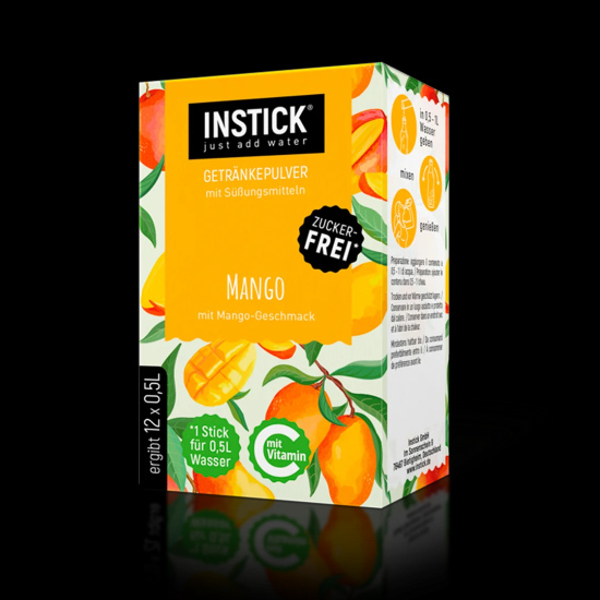 Напиток без сахара со вкусом манго