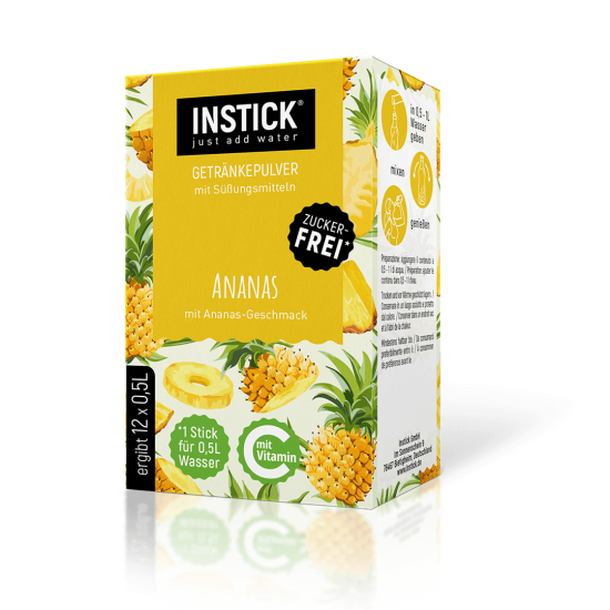 Напиток без сахара со вкусом ананаса