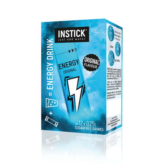 Энергетический напиток без сахара со вкусом оригинал – 12 штук по 0,25 литра
