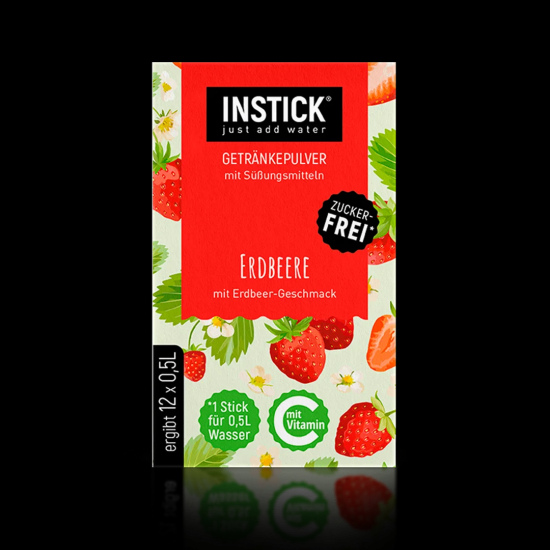 Sugar-free strawberry-flavored beverage