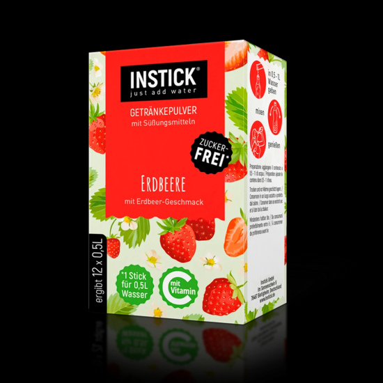 Sugar-free strawberry-flavored beverage