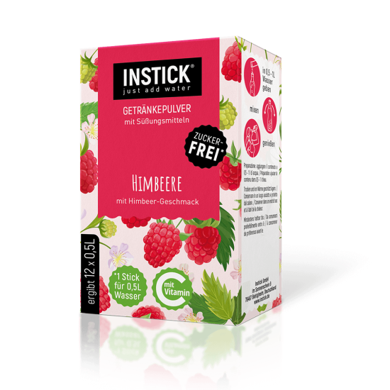 Sugar-free raspberry drink