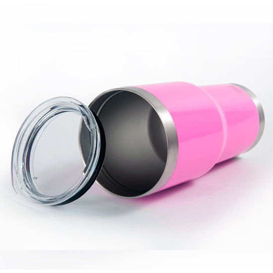 Botel Botel' Insulated Stainless Steel Mug, Travel Cup for Hot Drinks 880ml, pink