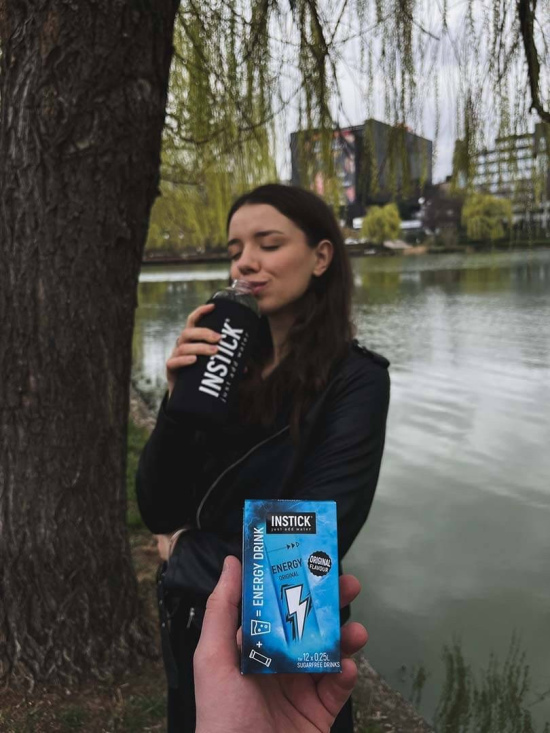 Sugar-Free Energy Drink, Original Flavor – 12 units of 0.25 liters each