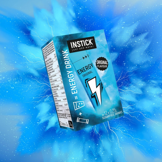 Sugar-Free Energy Drink, Original Flavor – 12 units of 0.25 liters each