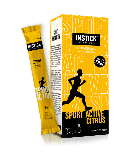 Citrus-flavored isotonic drink – freshness and energy in every sip