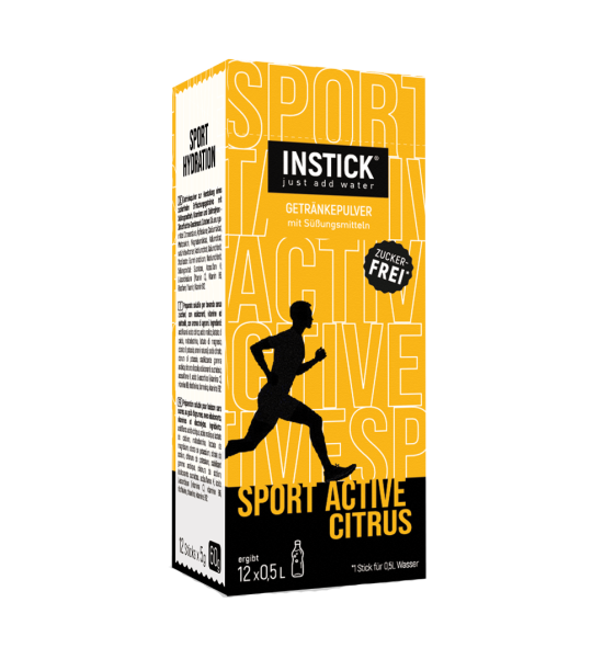 Citrus-flavored isotonic drink – freshness and energy in every sip