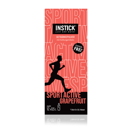 Grapefruit-flavored isotonic drink – refreshing energy for every workout
