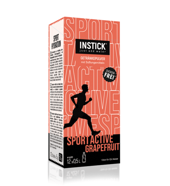 Grapefruit-flavored isotonic drink – refreshing energy for every workout