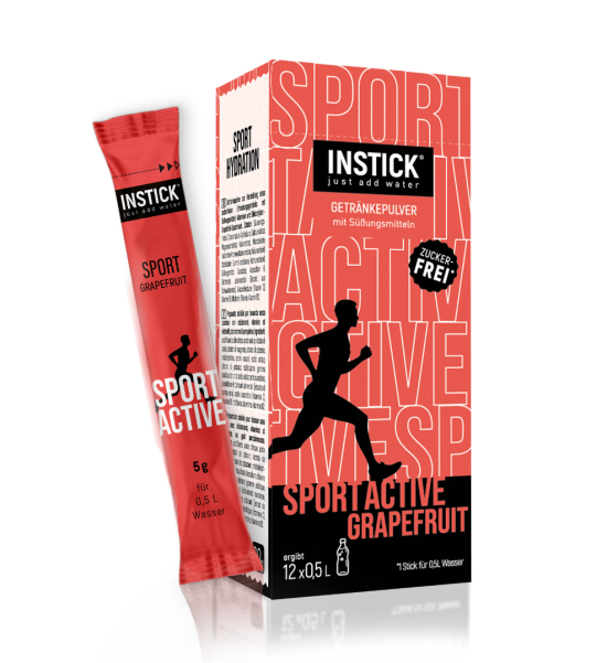 Grapefruit-flavored isotonic drink – refreshing energy for every workout