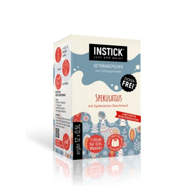 Sugar-Free Speculoos Milk Drink, 12 Sticks &times; 0.5 L — Product image