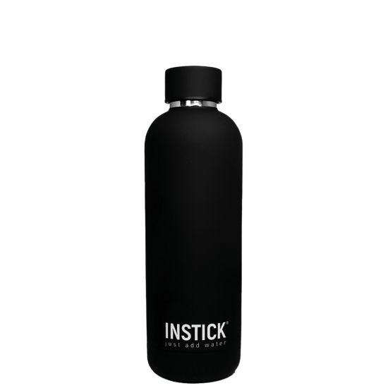 Black thermal water bottle (0.5 L)