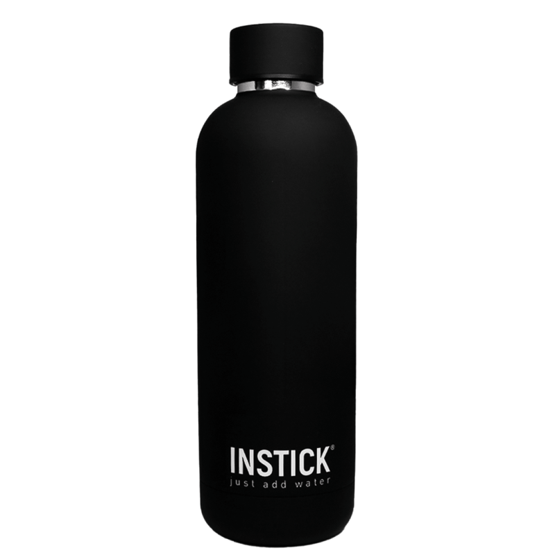 Black thermal water bottle (0.75 L)
