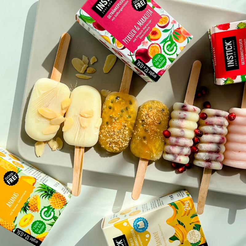 מתכון להכנת ארטיקים ביתיים ללא סוכר עם Instick