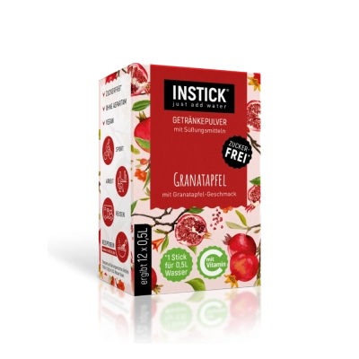 Boisson sans sucre Grenade, 12 sticks &times; 0,5&ndash;1 L — Image du produit