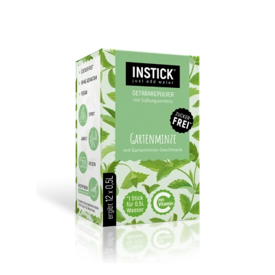 Boisson sans sucre Menthe du jardin, 12 sticks &times; 0,5&ndash;1 L — Image du produit