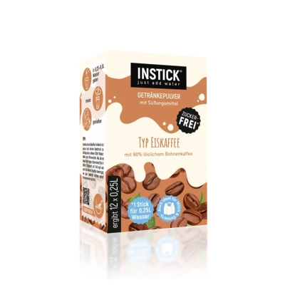 Caf&eacute; glac&eacute; sans sucre, 12 sticks &times; 0,5 L — Image du produit