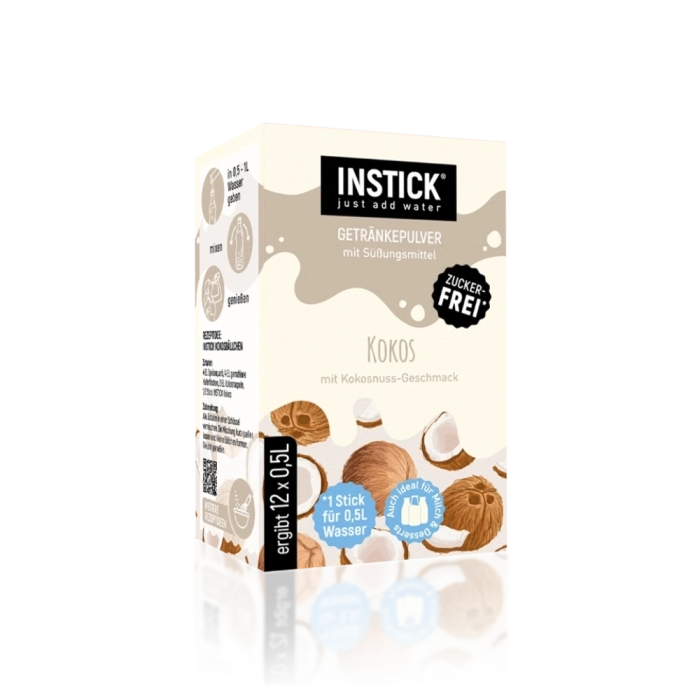 Boisson lactée sans sucre Noix de coco, 12 sticks × 0,5 L — image du produit
