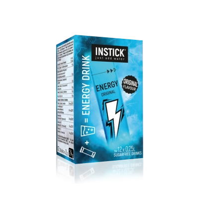 Boisson &eacute;nergisante sans sucre Original, 12 sticks &times; 0,25 L — Image du produit