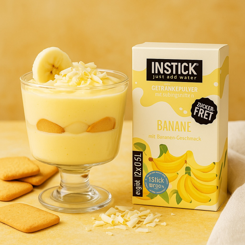 פודינג בננה מהיר