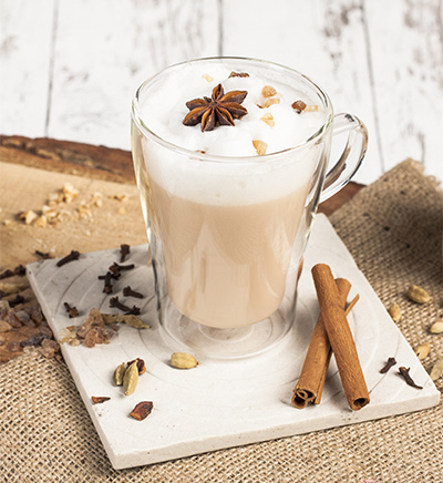 לאטה דלעת עם תבליני צ’אי