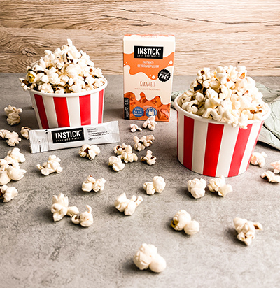 פופקורן קרמל מתוק-מלוח