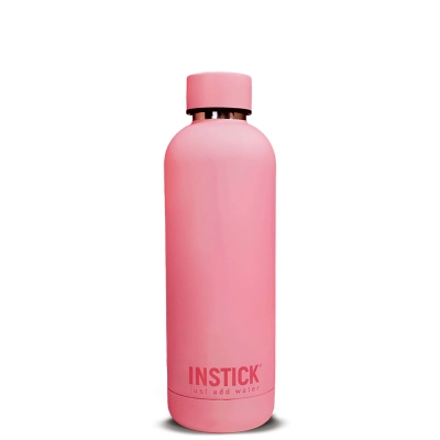 Термобутылка INSTICK Slim, 0,75 л &mdash; розовая — Изображение товара