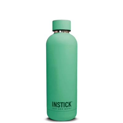Bouteille isotherme INSTICK Slim, 0,5 L &mdash; vert pomme — Image du produit