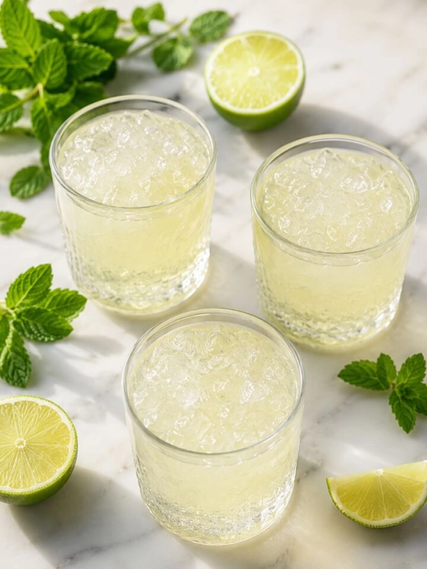 Lime & Garden Mint Cooler