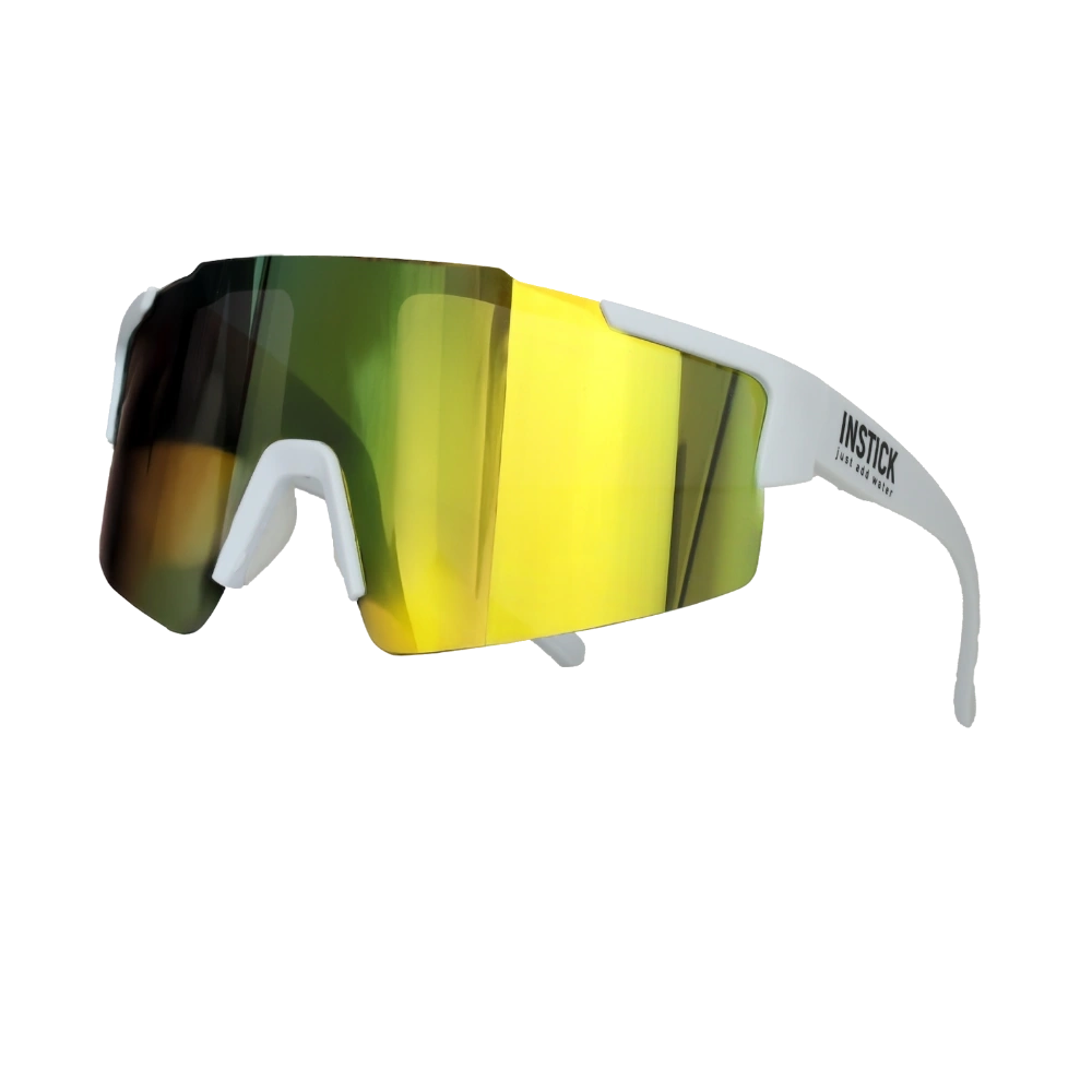 INSTICK Sports Sunglasses, White