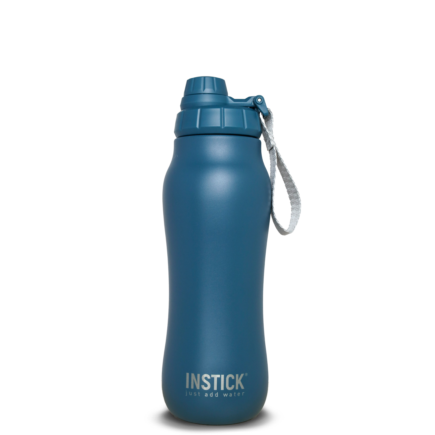 INSTICK Curvy insulated bottle 0.7 L &mdash; Navy