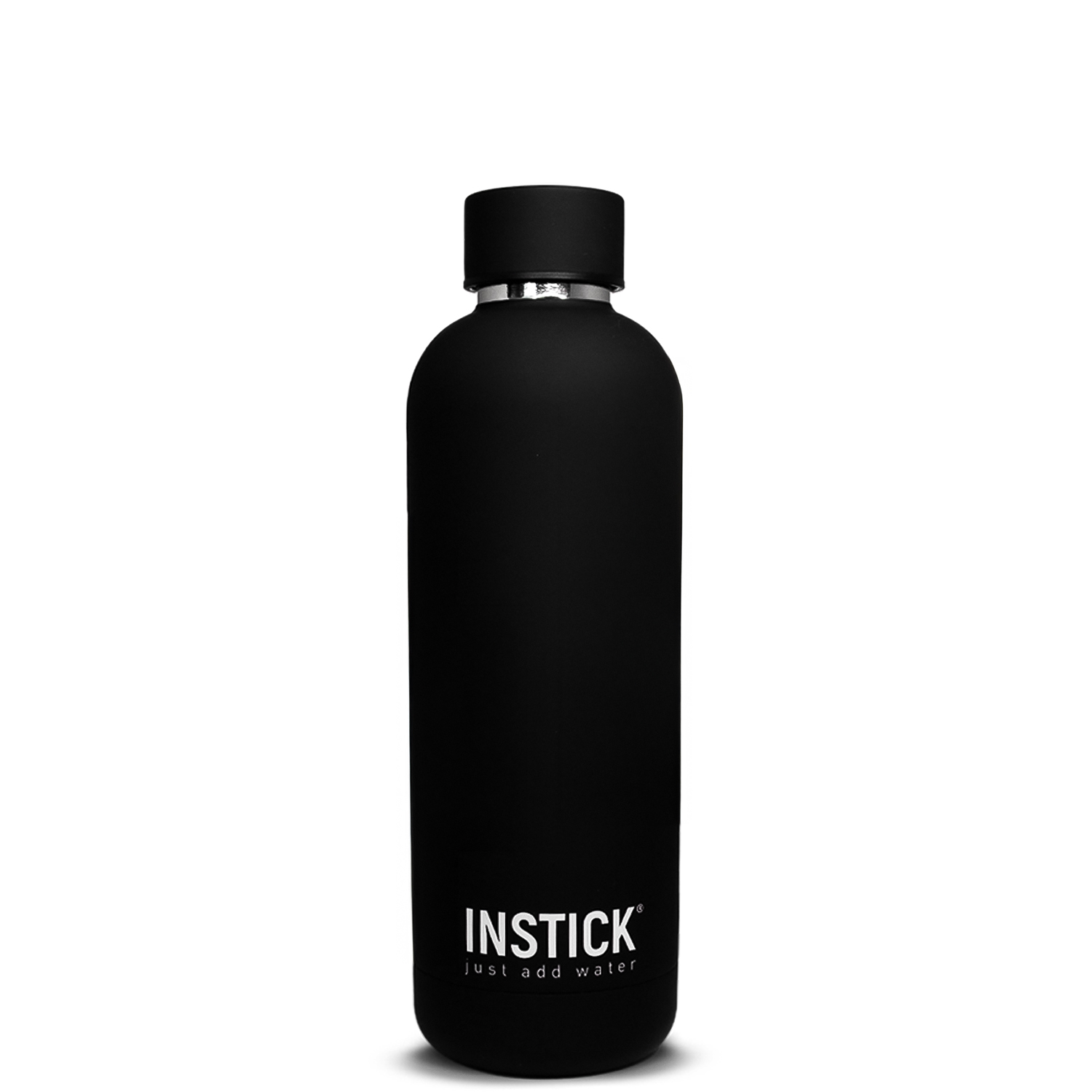 בקבוק תרמי Slim INSTICK 0.75 ל׳ &mdash; שחור