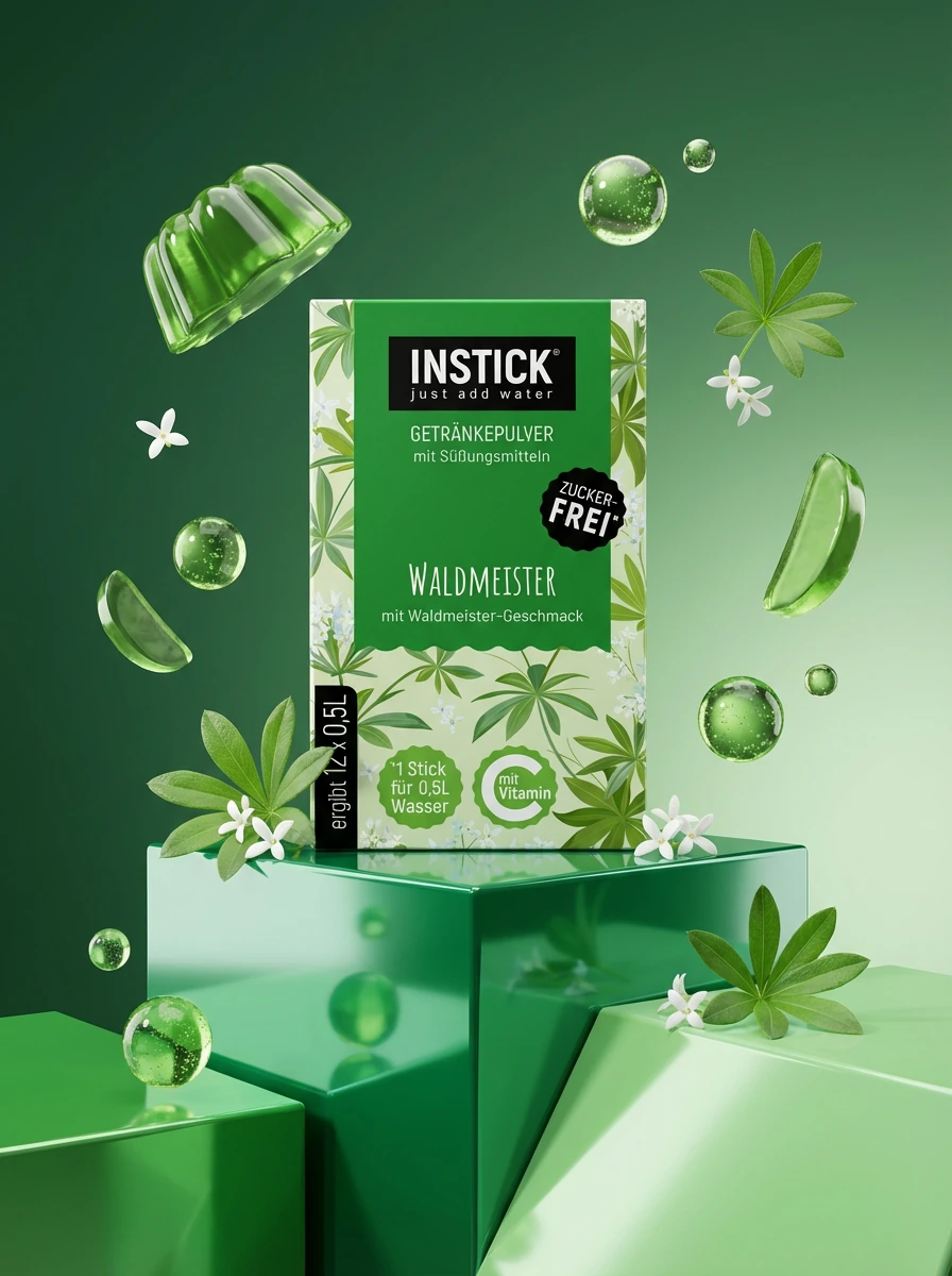 Sugar-Free Woodruff Drink, 12 Sticks &times; 0,5-1 L — Alternate product image