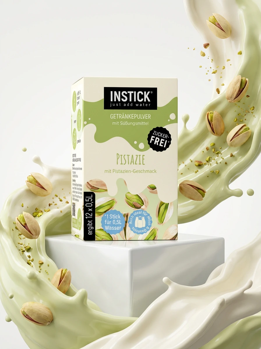 Sugar-Free Pistachio Milk Drink, 12 Sticks &times; 0.5 L — Alternate product image