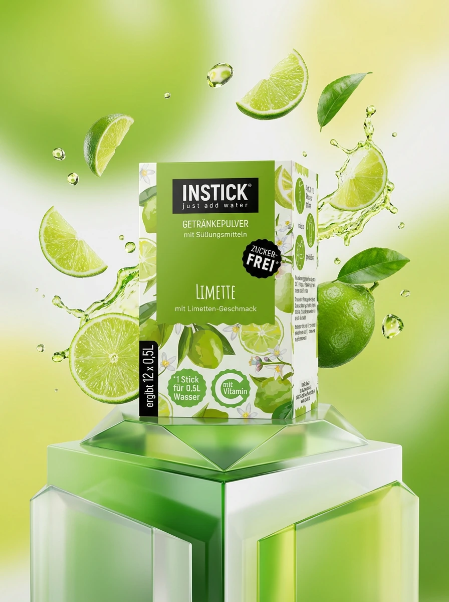 Boisson sans sucre Citron vert, 12 sticks &times; 0,5&ndash;1 L — Image secondaire du produit